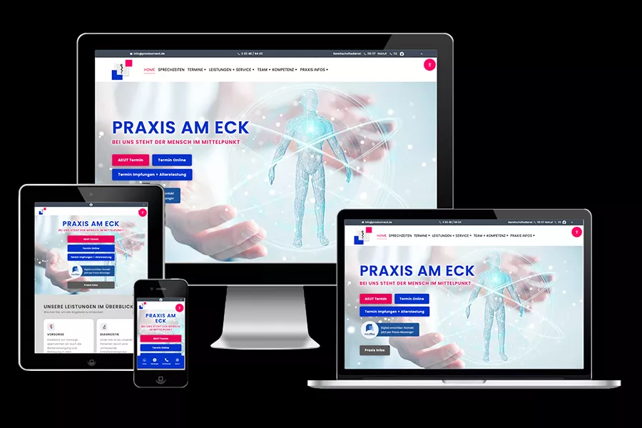 Leistungen vom Webseitenbauer: individuell mit 100% Zufriedenheitsgarantie